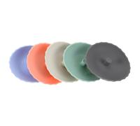 MALUGOGO Lot de 5 séparateurs de tasses empilables en silicone pour armoire de cuisine - Séparateurs et supports de rangement compacts pour tasses à thé et café