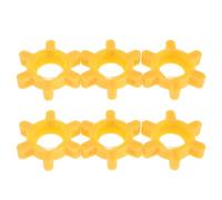 MALUGOGO Lot de 6 ouvre-bocaux antidérapants pour personnes âgées - Outil de retrait de bouchon de bouteille rotatif facile à prendre en main pour les mains faibles et les utilisateurs d'arthrite