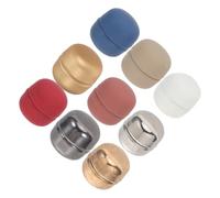 MALUGOGO Lot de 9 paires de boutons magnétiques pour écharpe, sans couture, sans couture, polyvalents, aimants en alliage brillant et mat pour foulards de femme