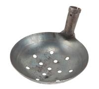 MALUGOGO Louche à Tamiser en Fer pour Boue de Drainage et Puits D'égout, Grosse Capacité Manche Vertical, Outil pour Nettoyage sur Chantier et Maçonnerie