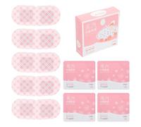 MALUGOGO Masque Oculaire à Vapeur 5 Pièces pour Soulager la Fatigue, Compartiments, Tissu Non Tissé et Coton Aiguilleté, Sommeil Voyages