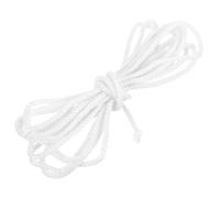 MALUGOGO Mèche en Coton Tressée Ronde pour Lampe à Pétrole, 5 M de Long, 5 Mm, Tissée Serrée, Taille, pour Fabrication Artisanale et DIY