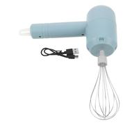 MALUGOGO Mélangeur de Teinture Capillaire Électrique sans Fil 20w pour Salon et Usage Diy, Batteur à Main en Plastique Mélange Uniforme et Faible Bruit