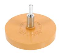 MALUGOGO Meule en Caoutchouc pour Polissage Rapide Voiture Roue de Décapage en Caoutchouc Accessoire de Polissage Peinture Outil de Meulage Fin Compatible Outils Rotatifs Électriques