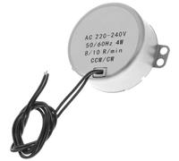 MALUGOGO Moteur Synchrone Électrique 4w 220-240v Rotation Lente CW/CCW Léger et Facile à Utiliser pour Ventilateurs Électriques et Appareils de Massage