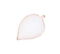 MALUGOGO Palette de manucure en résine en forme de feuille facile à nettoyer pour mélanger les couleurs du nail art pour les professionnels