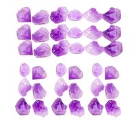 MALUGOGO Paquet Parfum Léger de 100g de Pierres de Cristal Améthyste Naturelle et Style Unique pour Décoration de Bureau pour Table de Conférence