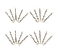 MALUGOGO Parchemin de Bénédiction Mezouza Hébraïque 20 Rouleaux Casher Pré-Roulés pour Montant de Porte Maison Juive Protection Spirituelle Traditionnelle