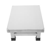 MALUGOGO Petit marchepied robuste en acier inoxydable 31 x 24 x 12 cm - Antidérapant et imperméable - Banc de douche pour hôpital, clinique, usage domestique