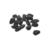 MALUGOGO Pierres de Cuisson Noires Naturelles pour Steak et Soupe, Galets Résistants Chaleur Réutilisables, pour Événements Culinaires en Extérieur