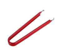 MALUGOGO Pince Extractrice de Fusibles Auto en Métal Robuste, Outil de Retrait Compact pour Fusibles et Relais Automobiles, Extracteur Rouge pour Réparation Électrique Voiture