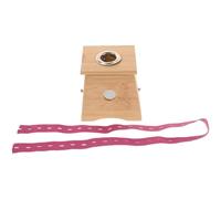 MALUGOGO Portable et efficace avec la moxibustion Boîte en bois à trou unique et sangle Brûleur de thérapie traditionnelle santé et relaxation pour une utilisation complète du corps