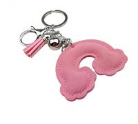 MALUGOGO Porte-clés créatif en forme de nuage et arc-en-ciel incrusté de diamants, en alliage, élégant pendentif de sac et décoration de voiture avec une superbe apparence et un style tendance unique