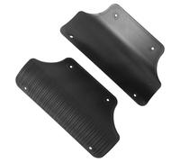 MALUGOGO Protège-Bords pour Valise de Voyage en Plastique Noir, 2pcs, Résistance Élevée, Protection Anti-Chocs pour Valises et Tiroirs