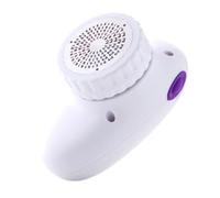 MALUGOGO Rapeuse Électrique pour Pied Têtes Remplaçables en Abs, Design Ergonomique, Appareil de Pédicure Portable pour Peau Morte, Nécessite Pile Aaa