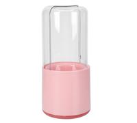 MALUGOGO Récipient à cosmétiques de grande capacité rond ABS Tpr stockage anti-poussière pour l'organisation de bureau domestique