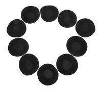 MALUGOGO Remplacement Confortable en Écume Noir 5 Paires de Coussinets d'oreille des Coussinets Oreille Perdus ou Cassés pour Casque Px PC Koss
