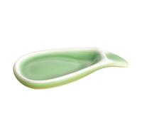 MALUGOGO Repose-couverts en céramique pour fourchettes et ustensiles avec base solide, support décoratif multifonction en forme créative pour table à manger et cuisine