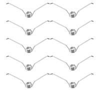 MALUGOGO Ressorts de Remplacement Accessoire Solide et Réutilisable en Acier Inoxydable Lot de 10 de V pour Cisaille à Moutons pour Jardinage