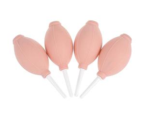 MALUGOGO Souffleur D'air pour Cils Rose 4pcs Valve Unidirectionnelle et Colle Sèche-cils en Plastique et Caoutchouc pour Extensions et Rehaussement des Cils