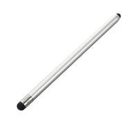 MALUGOGO Stylet capacitif universel en métal argenté pour tablette et téléphone portable, stylet pour écriture et dessin de précision compatible avec les écrans capacitifs