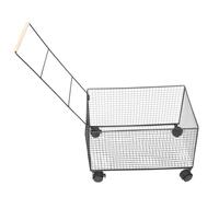 MALUGOGO Support de rangement pour équipement de gym avec roues pour salle de sport à domicile - Panier de rangement pour haltères et tapis de yoga - Étagère de rangement polyvalente pour équipement