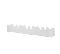 MALUGOGO Supports en Plastique pour Boîtes de Petri Multi-cases Beige Résistance Chimique et Structure Multi-grilles pour Expériences Scientifiques et Culture Tissulaire