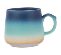 MALUGOGO Tasse à Café en Céramique Bleu Grosse Capacité, Design Simple et Pratique, Protège la Bouche Main, pour Maison ou Bureau Plusieurs styles