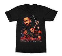 Maluma T-Shirt Graphic Tee for Mens Black M
