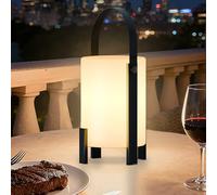 MALUX Lampe de table LED sans fil 2 en 1 - Blanc chaud et jaune - Étanche IP44 - Intensité variable - Avec télécommande - Minuterie - Portable - Pour chevet, jardin, camping, balcon, terrasse