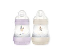 MAM Biberon Easy Start Anti-colique 0+ mois 2x160 ml Lilas & Sable