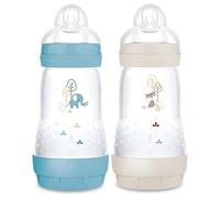 Mam Easy Start Nature Biberon Tétine D2 Ocean Sable 260ml 2uts