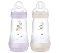 Mam 2 Biberons Easy-Start Anti-colique Débit Moyen 2 + mois