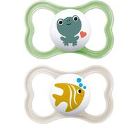 MAM Air 6+ months tétine Green/ Grey 2 pcs
