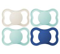 MAM Air Matte Pacifiers, for Sensitive Skin, Best Pacifier for Breastfed Babies, Baby Boy Pacifiers, 16+ Months, 4 Count