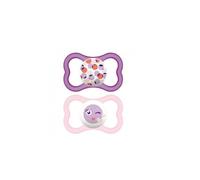 Mam Air Sucette En Silicone 16 Mois+ Pour Fille Paquet De 2 Pcs