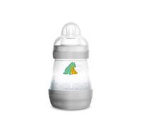 MAM Anti-Colic Bottle Single, White, 0-6 Months by MAM