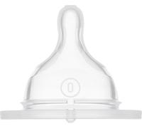 MAM Baby Tétine à large ouverture SkinSoft Silicone (0) 0 mois et + - Extra Lent