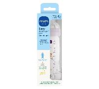MAM Biberon Easy Active 2ème âge +6 mois Débit très rapide 330 ml Lilas