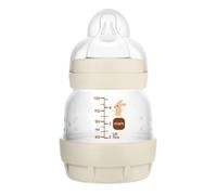 MAM Biberon Easy Start Nature – Anti-colique Débit 0 – Sable 130 ml