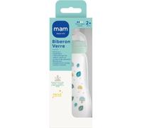 Biberon 1er Age verre 260ML Bleu Mam
