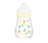 Mam Biberon Verre Débit 1 Blanc 170ml