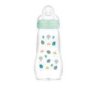 Biberon 1er Age verre 260ML Bleu Mam