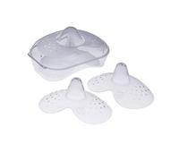 Mam Bout De Sein Silicone En Boîte De Stérilisation Transparent Lot De 2