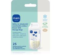 MAM Breast Milk Storage Bags sachets pour conserver le lait maternel 25 pcs