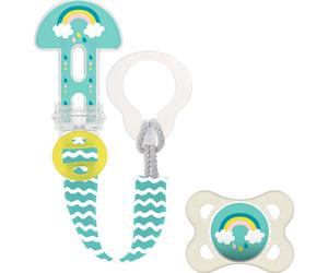 Mam Broche Chupete y Chupete Silicona Clip It ! &amp Ori 1ud