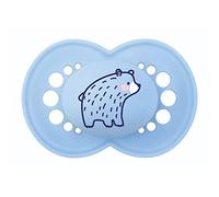 MAM Chupete Original S271 S271 SkinsoftTM Silicone ultra doux 16 mois Bleu