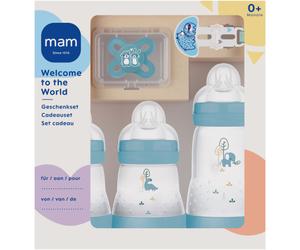 Mam Coffret Welcome To The World Pure Bleu 5 Produits