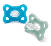 Mam Comfort Sucette Silicone 3-12 Mois Bleu/Vert 2 Unités