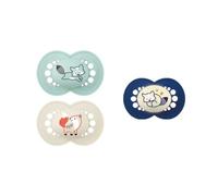 Mam Day & Night Sucettes Silicone +6m 3 Unités